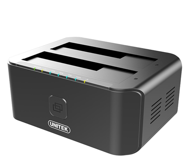 Unitek Stacja dokująca 2 x HDD USB 3.0 z klonowaniem - 434810 - zdjęcie
